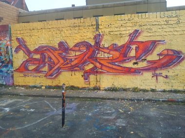Graffiti Wall - Photo by DerKoeter - öhre, braunschweig (2014)