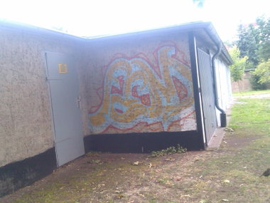 Graffiti Wall - Photo by DerKoeter - fem, magdeburg