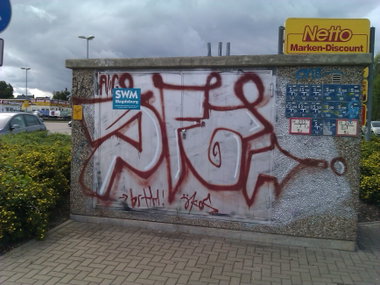 Graffiti Wall - Photo by DerKoeter - sfo, magdeburg