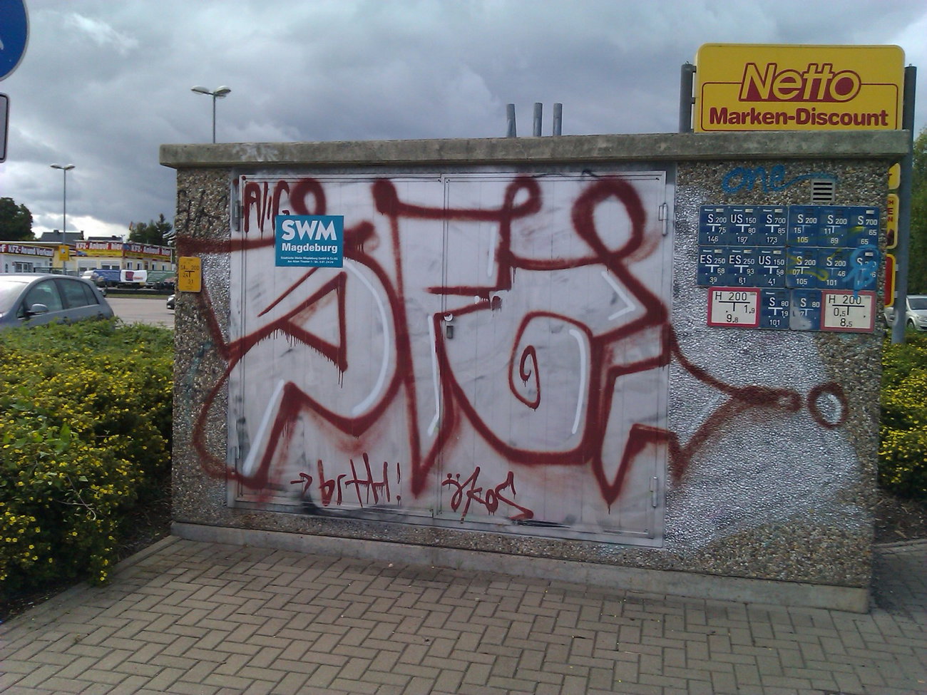 Graffiti Wall - Photo by DerKoeter - sfo, magdeburg