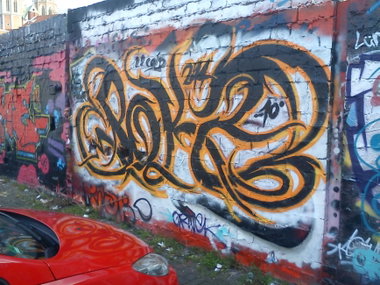 Graffiti Wall - Photo by DerKoeter - pokz, poks, pokzer (2014)