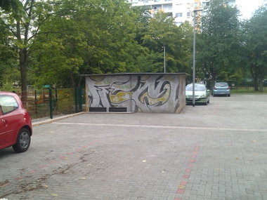 Graffiti Wall - Photo by DerKoeter - fem, magdeburg