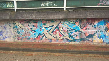 Graffiti Wall - Photo by DerKoeter