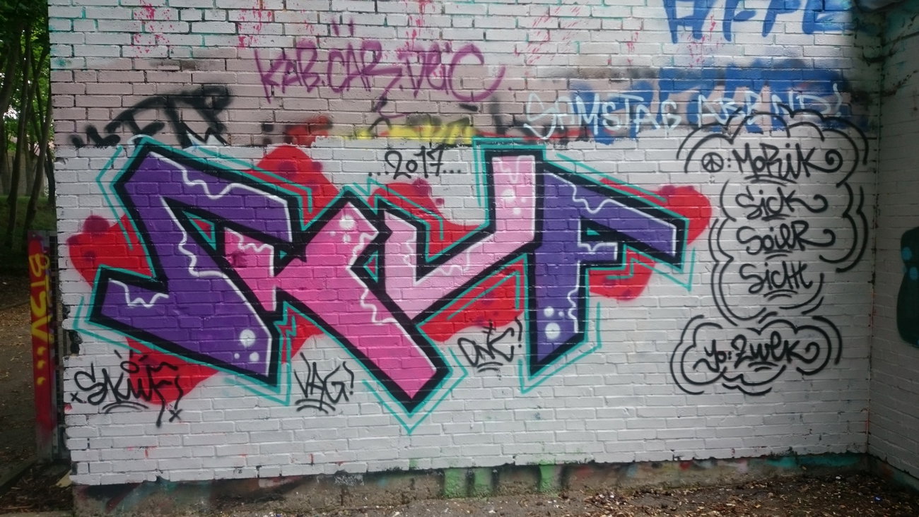 Graffiti Photo by DerKoeter - onc, skuf, haupthall (2017)