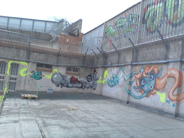 Graffiti Wall - Photo by DerKoeter - beastie, styles, magdeburg (2015)