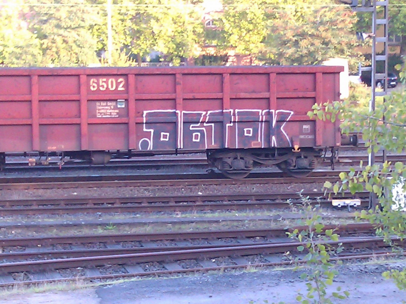 Graffiti Train - Photo by DerKoeter - detok, cargo, helmstedt