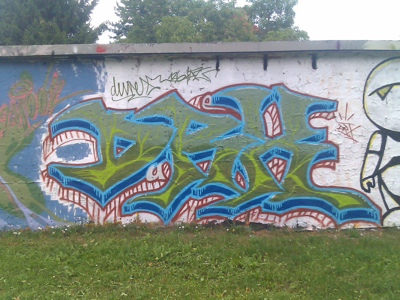 Graffiti Wall - Photo by DerKoeter - durex, drx, magdeburg