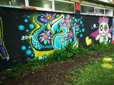 Graffiti Wall - Photo by DerKoeter