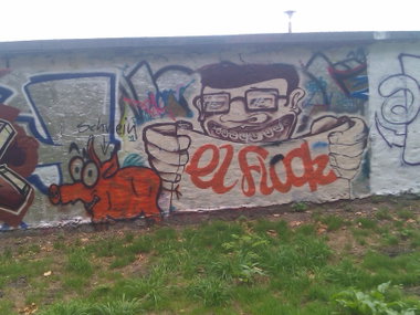 Graffiti Wall - Photo by DerKoeter - flocke, elflock, magdeburg