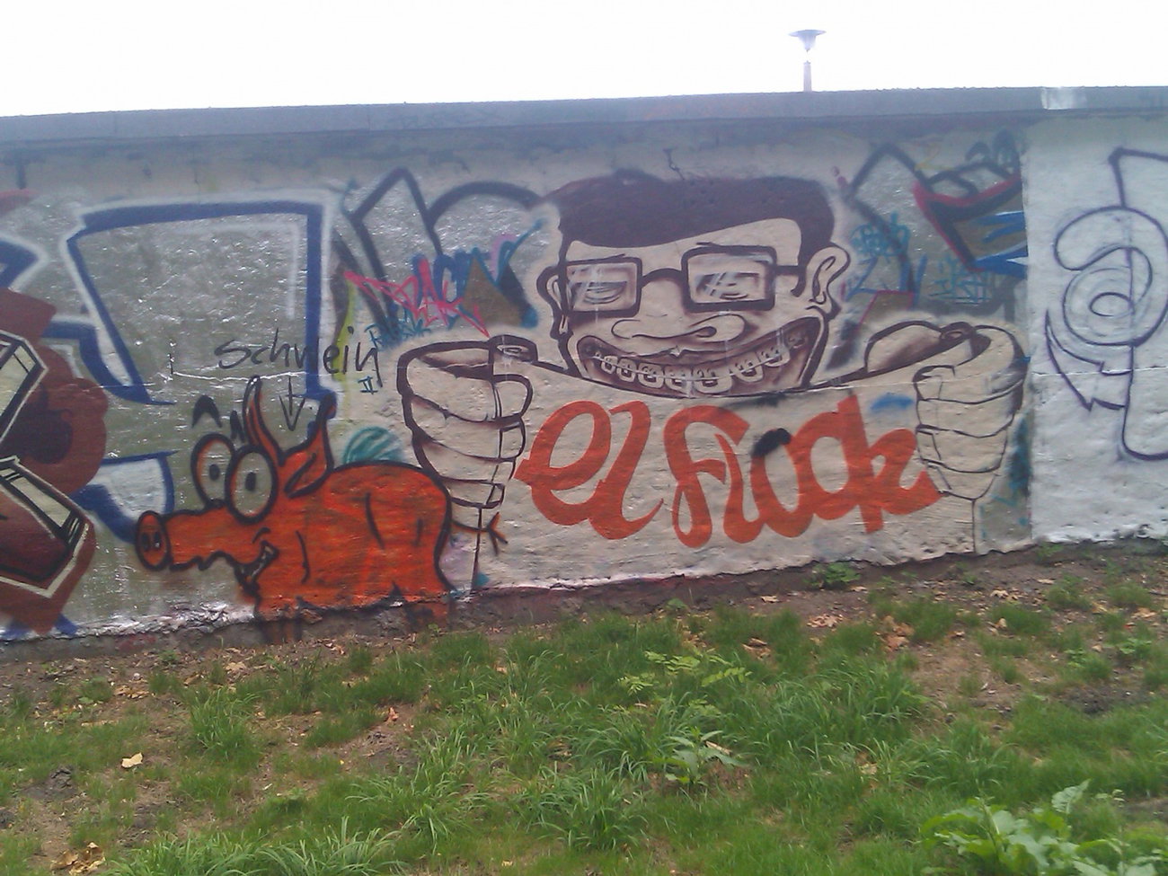 Graffiti Wall - Photo by DerKoeter - flocke, elflock, magdeburg