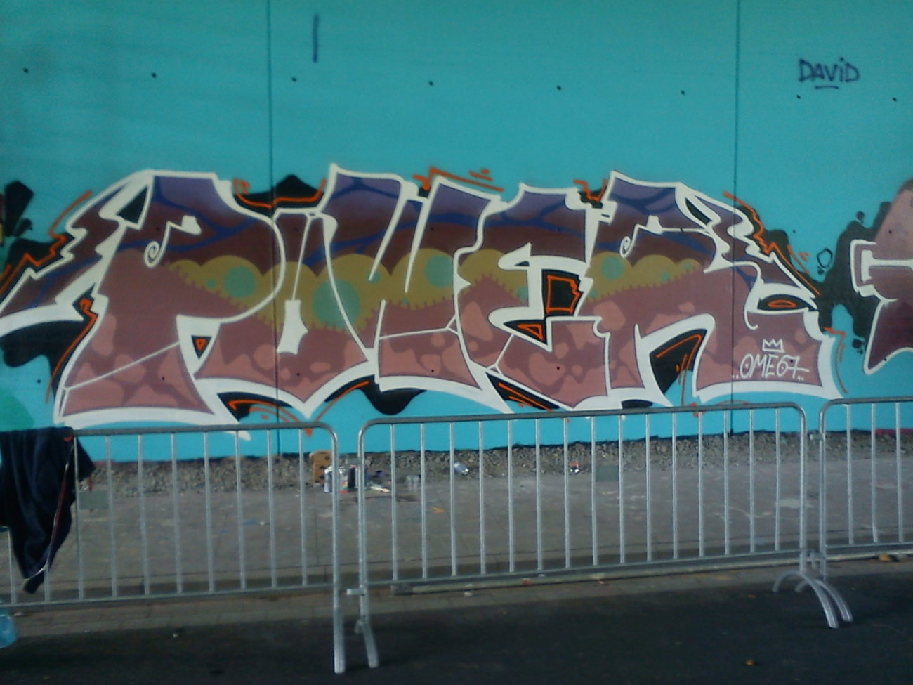 Graffiti Wall - Photo by DerKoeter - ome67, power, braunschweig (2015)