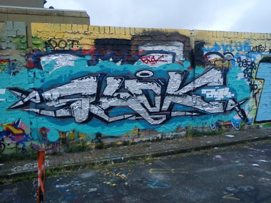 Graffiti Wall - Photo by DerKoeter - shok, braunschweig (2014)