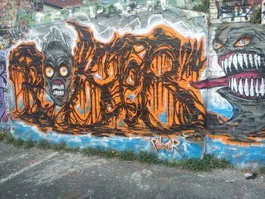 Graffiti Wall - Photo by DerKoeter - pokz, poks, pokzer (2014)