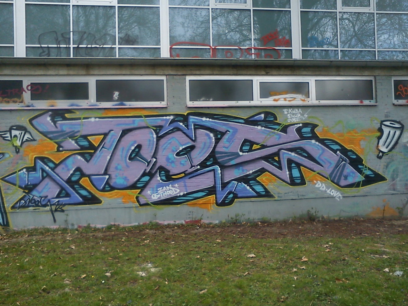 Graffiti Wall - Photo by DerKoeter - toos, haupthall, schöningen (2015)