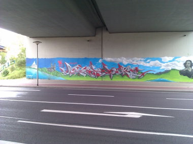Graffiti Wall - Photo by DerKoeter - magdeburg, legal