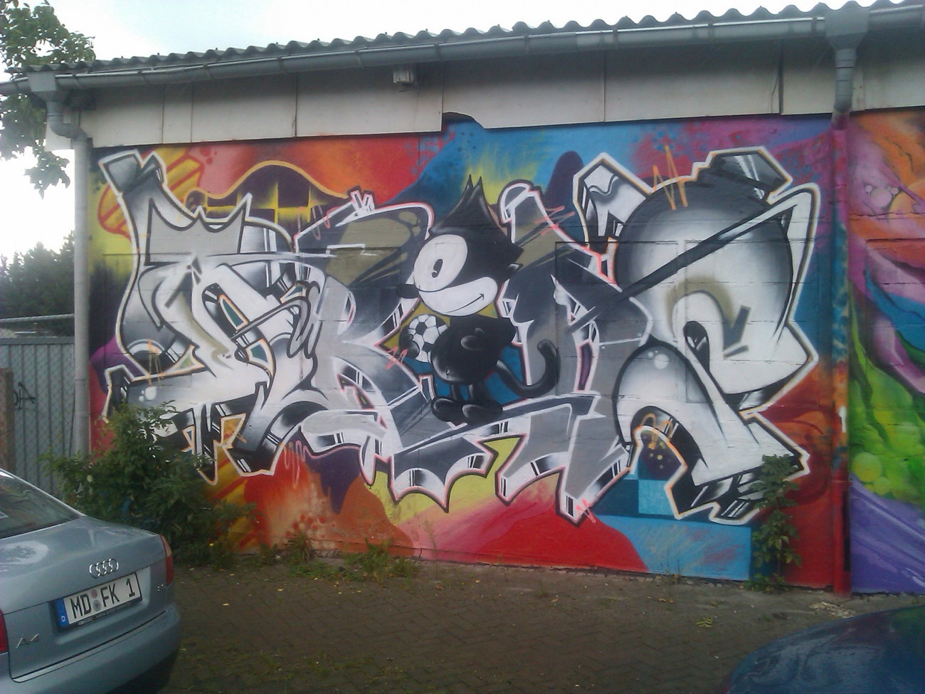 Graffiti Wall - Photo by DerKoeter - legal, magdeburg, felixdacat