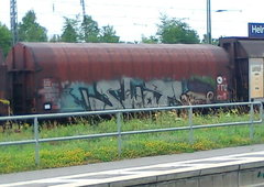 Graffiti Train - Photo by DerKoeter - cargo, helmstedt, swat
