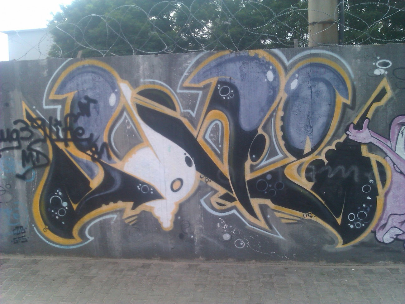 Graffiti Wall - Photo by DerKoeter - sowe, magdeburg