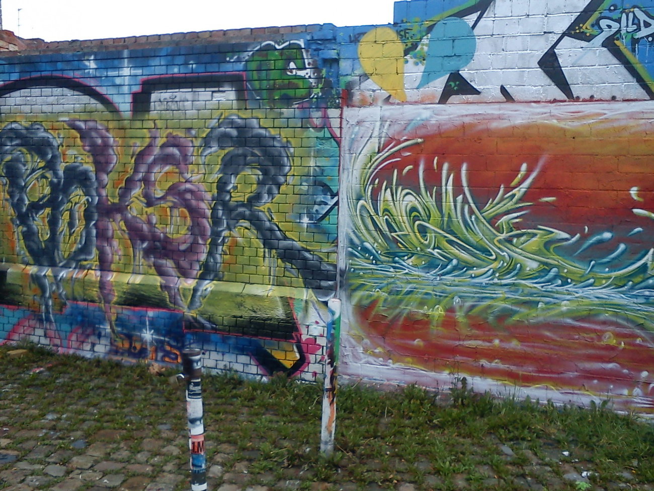 Graffiti Wall - Photo by DerKoeter - monk, pokz, pokzer