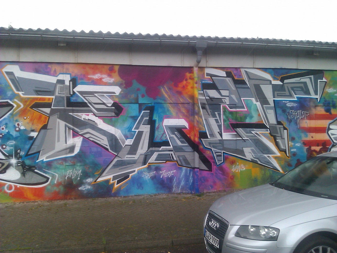 Graffiti Wall - Photo by DerKoeter - kult, magdeburg, legal