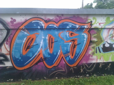 Graffiti Wall - Photo by DerKoeter - oo, ohoh, crew