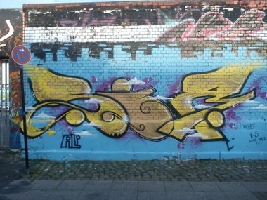 Graffiti Wall - Photo by DerKoeter - braunschweig, legal (2014)
