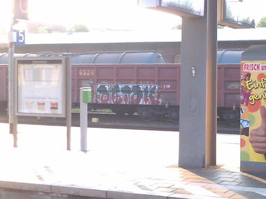 Graffiti Train - Photo by DerKoeter - detok, cargo, helmstedt
