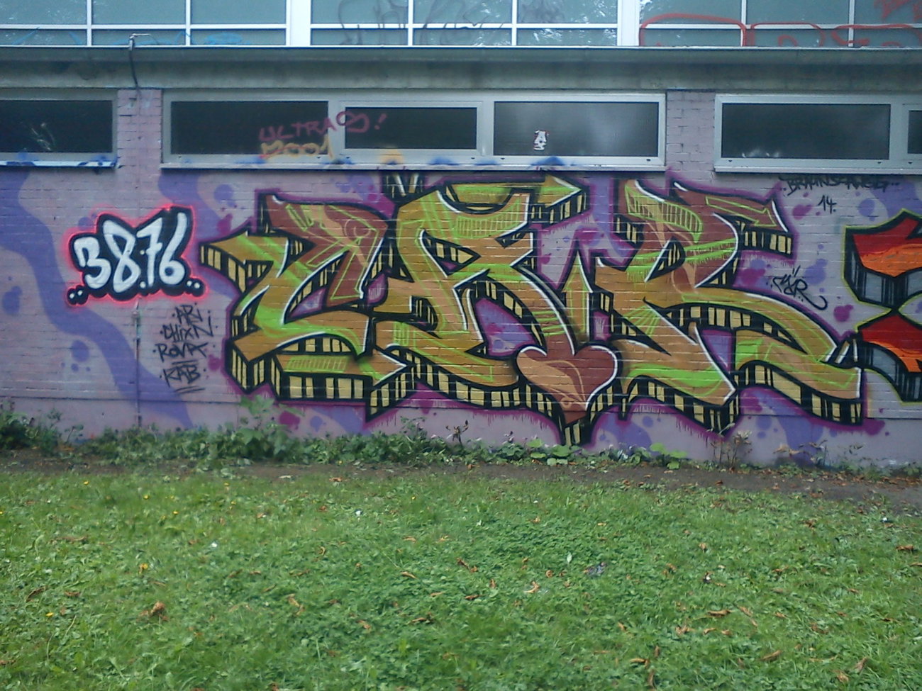 Graffiti Wall - Photo by DerKoeter - cair, haupthall, schöningen (2014)