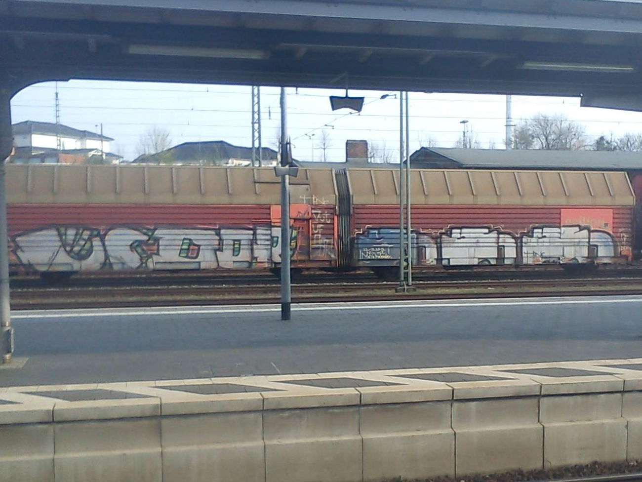 Graffiti Train - Photo by DerKoeter - cargo, helmstedt, üf