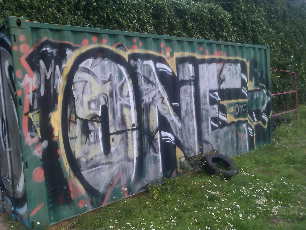 Graffiti Wall - Photo by DerKoeter - one, magdeburg