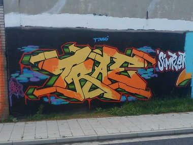 Graffiti Wall - Photo by DerKoeter - trae, braunschweig