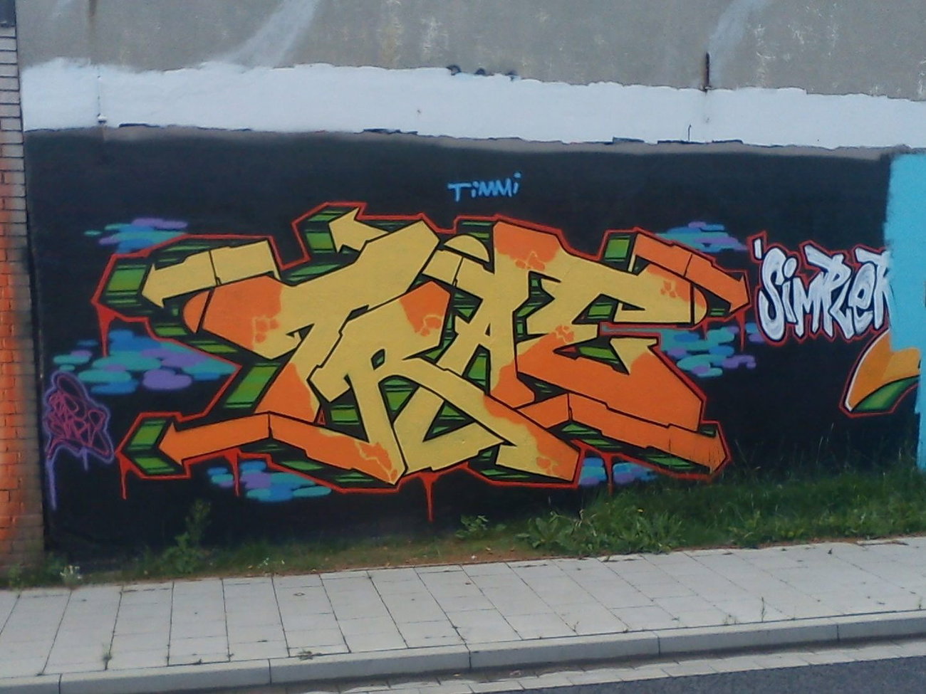 Graffiti Wall - Photo by DerKoeter - trae, braunschweig