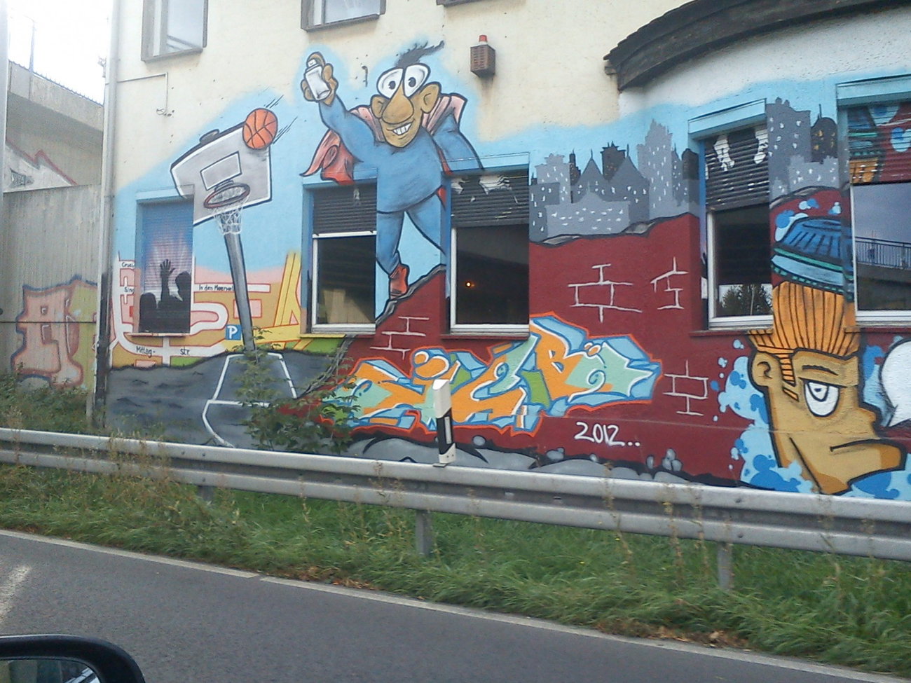 Graffiti Wall - Photo by DerKoeter - magdeburg, jfz (2012)