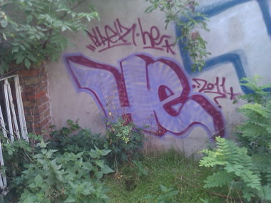 Graffiti Wall - Photo by DerKoeter - he, magdeburg (2011)