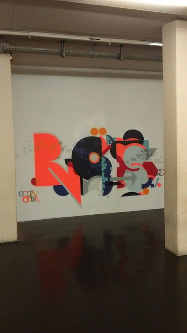 Graffiti Wall - Photo by DerKoeter - bielefeld, legal (2015)
