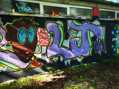 Graffiti Wall - Photo by DerKoeter