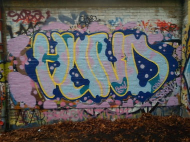 Graffiti Wall - Photo by DerKoeter - hund, kga, onc (2014)