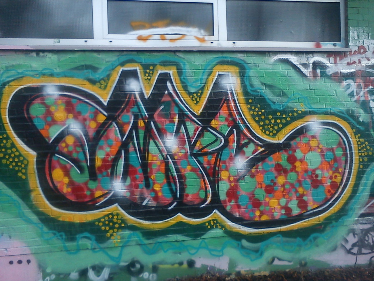 Graffiti Wall - Photo by DerKoeter - dope, haupthall, schöningen (2015)