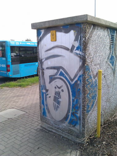 Graffiti Bombing - Photo by DerKoeter - sfo, magdeburg