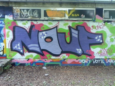 Graffiti Wall - Photo by DerKoeter - Noup, Haupthall, schöningen (2016)