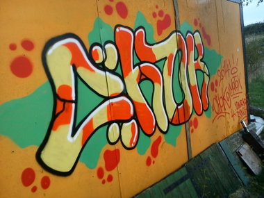 Graffiti Wall - Photo by DerKoeter - chok, braunschweig (2014)