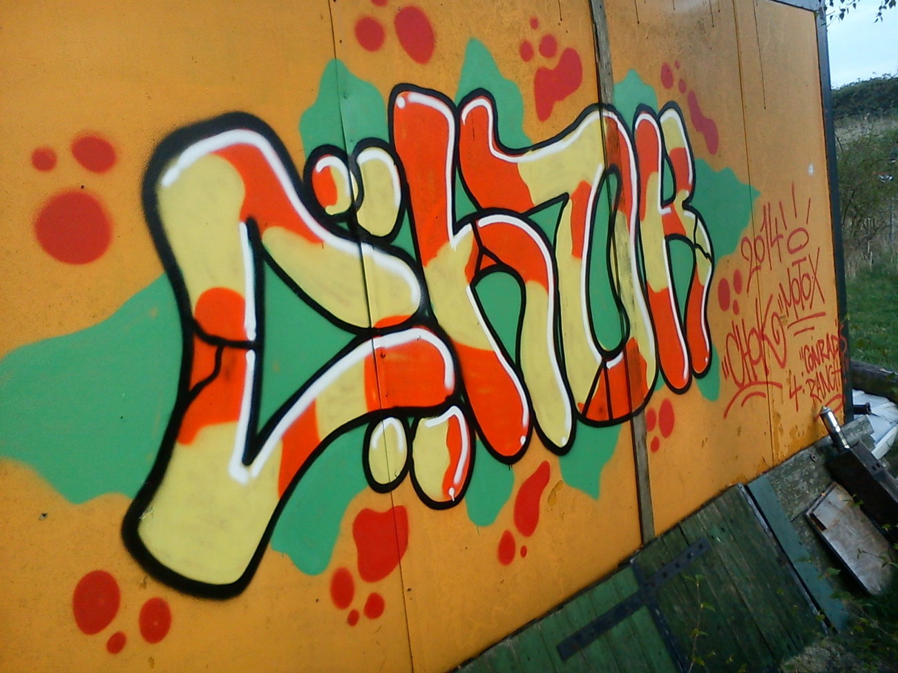 Graffiti Wall - Photo by DerKoeter - chok, braunschweig (2014)