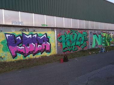 Graffiti Wall - Photo by DerKoeter