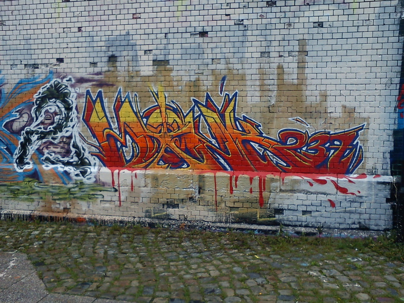 Graffiti Wall - Photo by DerKoeter - monk, pokz, pokzer