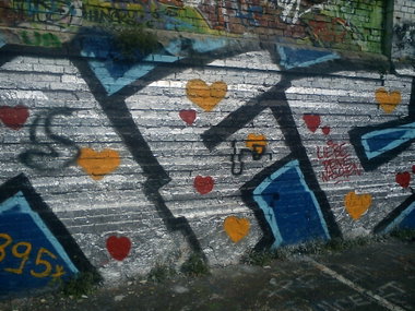 Graffiti Wall - Photo by DerKoeter - fc, magdeburg, ultras