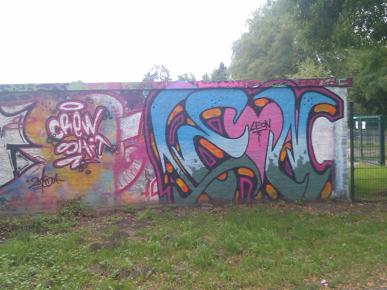 Graffiti Wall - Photo by DerKoeter - leon, magdeburg