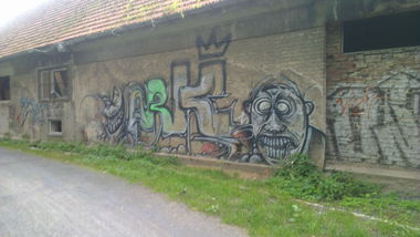 Graffiti Bombing - Photo by DerKoeter - ark, monk, braunschweig