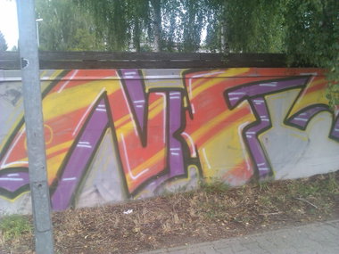 Graffiti Wall - Photo by DerKoeter - nf, magdeburg
