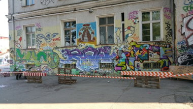 Graffiti Wall - Photo by DerKoeter - berlin, rawtempel, weno