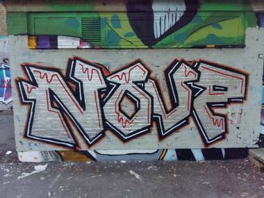 Graffiti Wall - Photo by DerKoeter - noup, haupthall, schöningen (2016)